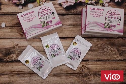 Thuốc siêu Nở ngực, trắng da anthawin Pueraria Extract