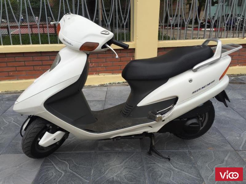 Cần bán xe Honda Spacy mầu trắng đời cửa sổ ốp bô to nguyên bản từ đầu biển 5