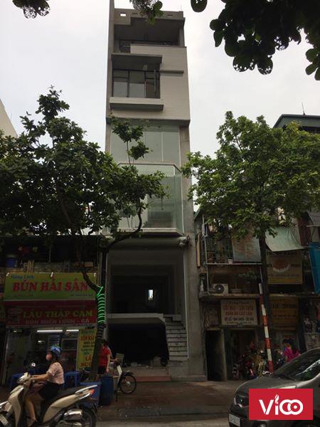 Cho thuê nhà mặt phố 142 ngọc lâm long biên 100m2, mt 5m