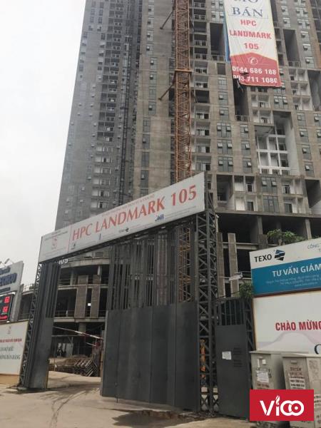 Trung tâm thương mại HPC Landmark 105 cho thuê mặt bằng thô với giá hấp dẫn