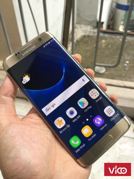 Galaxy S7 Edge Gold hàng chính hãng còn BH 10.2017 máy chất giá tốt