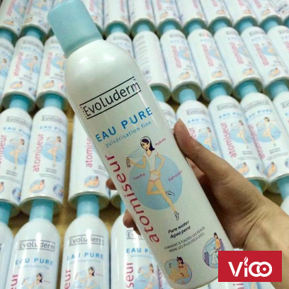 Xịt khoáng chăm sóc da Evoluderm Pháp tốt cho da, dưỡng da đẹp