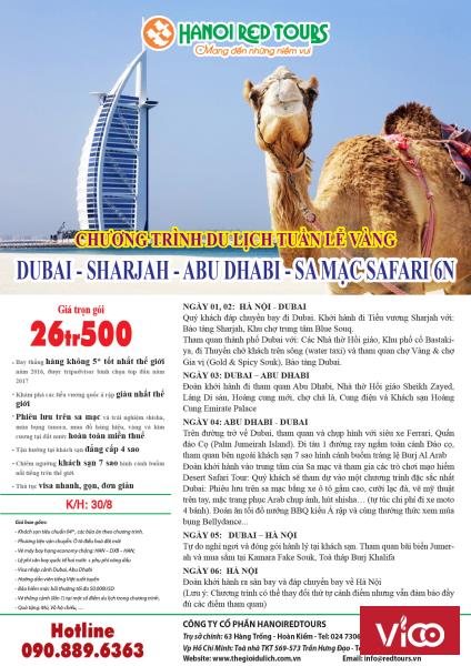 Dubai siêu khuyến mại