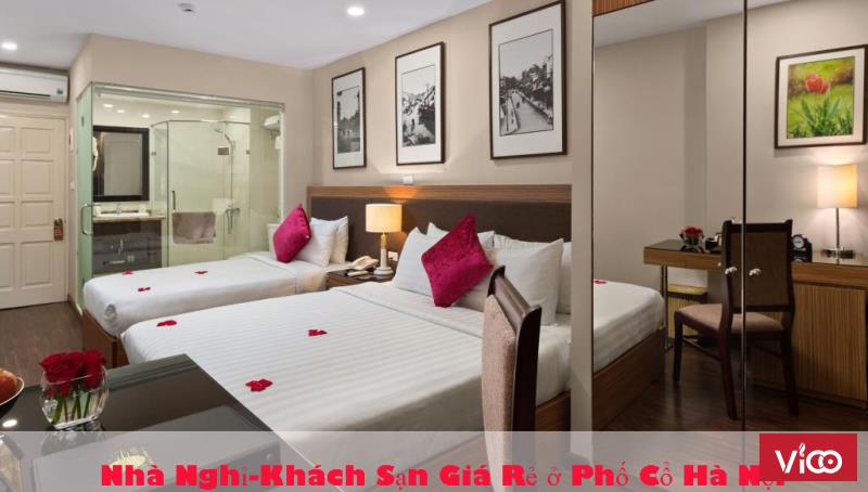 Nhà nghỉ khách sạn giá rẻ ở phố cổ hà nội
