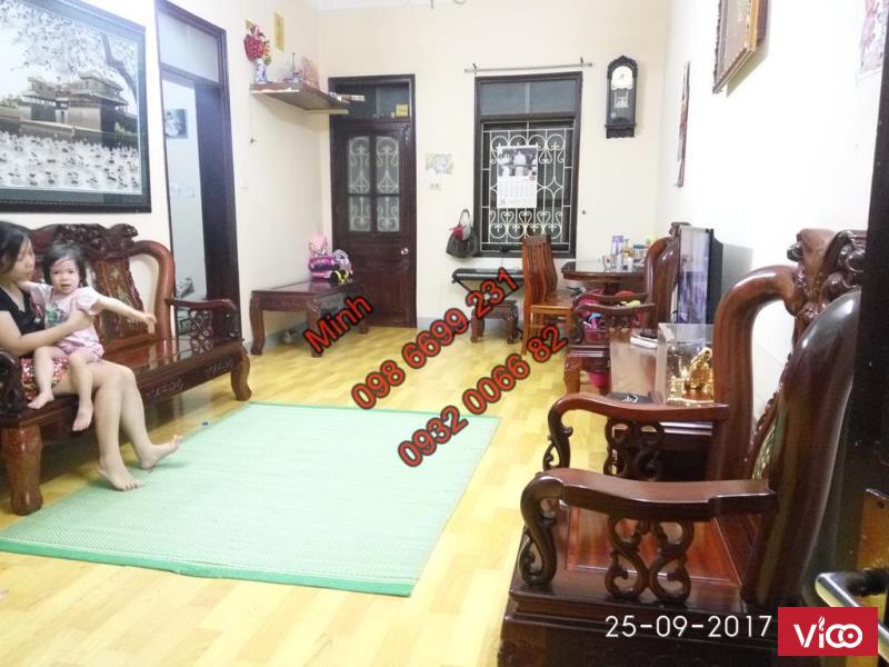 Cho thuê căn hộ tập thể Võ Thị Sáu, 92m2 ,nóng lạnh , 2pn , 8tr /tháng