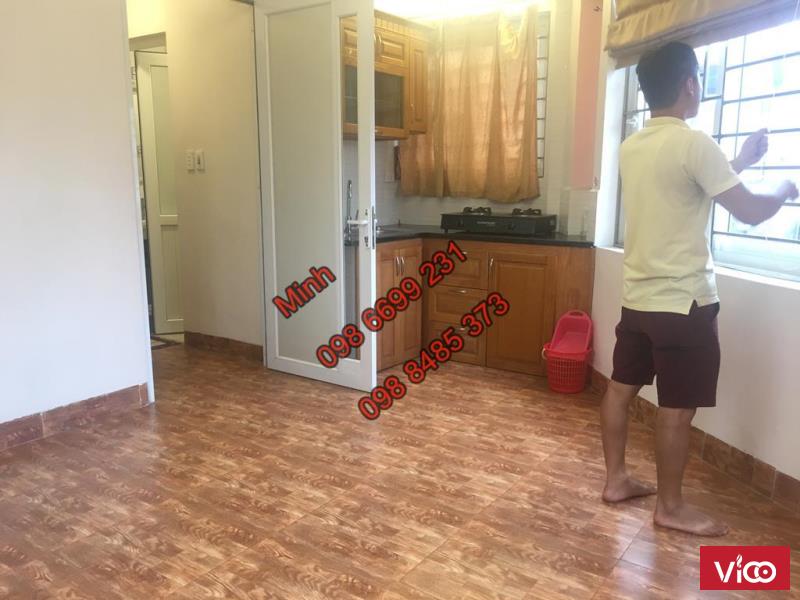 Cho thuê căn hộ chung cư Khâm Thiên , Đống Đa, 45m2 , đủ đồ , 7tr/ tháng