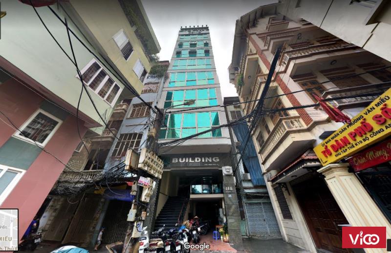 Cho thuê cả tòa nhà 18A Ngô Tất Tố, Văn Miếu Quốc tử Giám, 9 tầng 18 phòng view đẹp