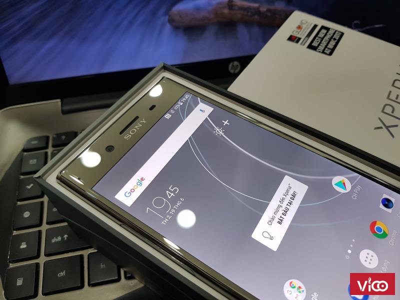 Sony XZ Premium Silver Crome chính hãng fullbox