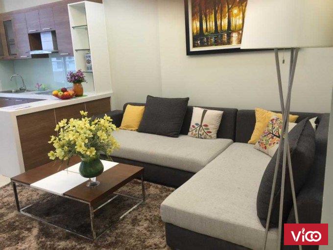 Cho thuê chung cư Tràng An, Gp Complex, 82m2, 2 ngủ, full đồ, 14tr/tháng