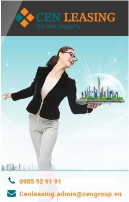 CEN LEASING cho thuê Bất động sản uy tín, chuyên nghiệp,cho thuê Văn phòng tầng đế thương mại .