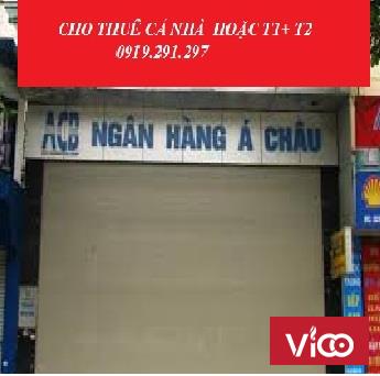 Nhà Mặt Phố Phạm Tuấn Tài DT 50m xây 6 Tầng, Mt 4m, thông sàn, có thang máy