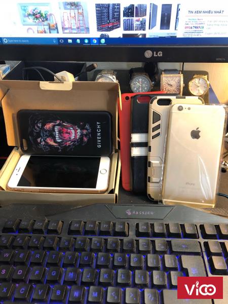 HN Bán ip 6plus gold đã độ lên 7plus rose gold