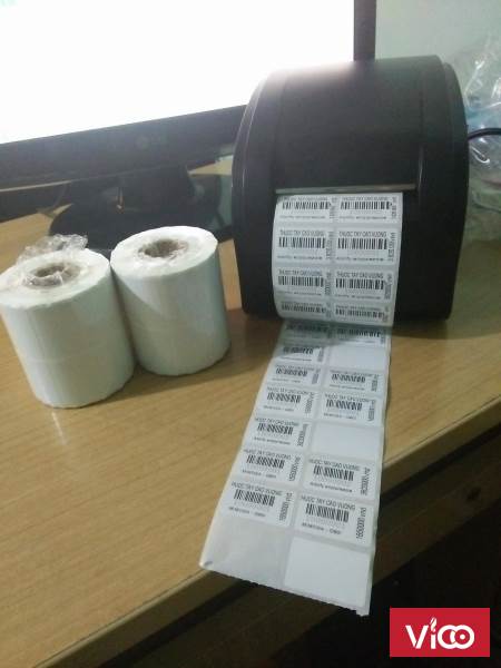 Máy in mã vạch Xprinter 2 tem