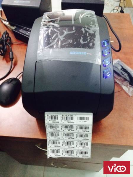 Máy in mã vạch Xprinter 2 tem