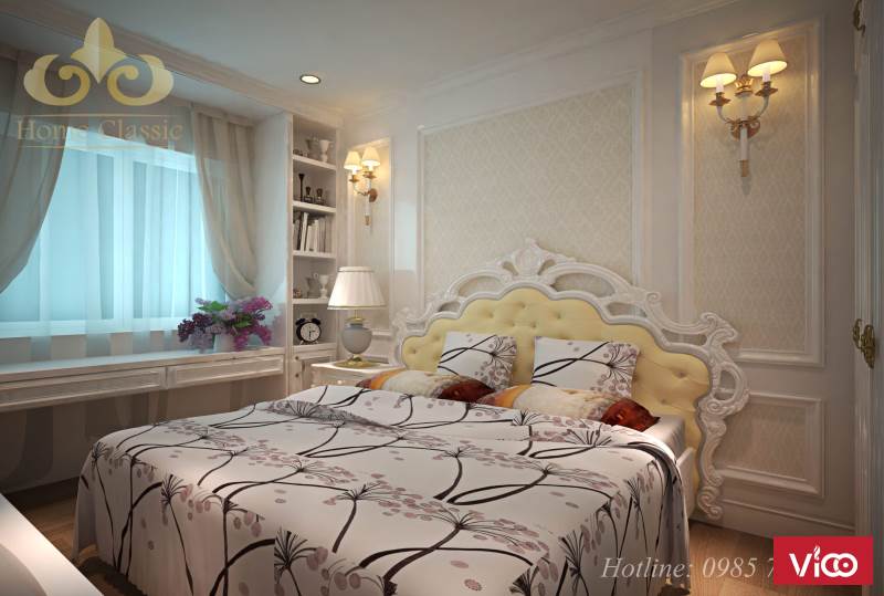 Thi công nội thất chung cư Tân cổ điển 1111