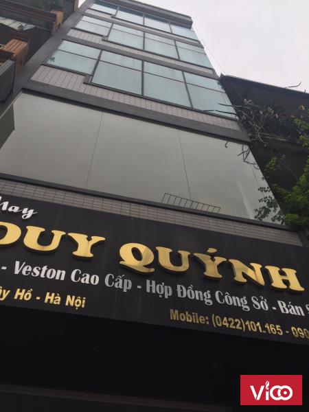 Cho thuê nhà mặt phố võ chị công 100 m2 x 3 tầng kinh doanh hàng ăn