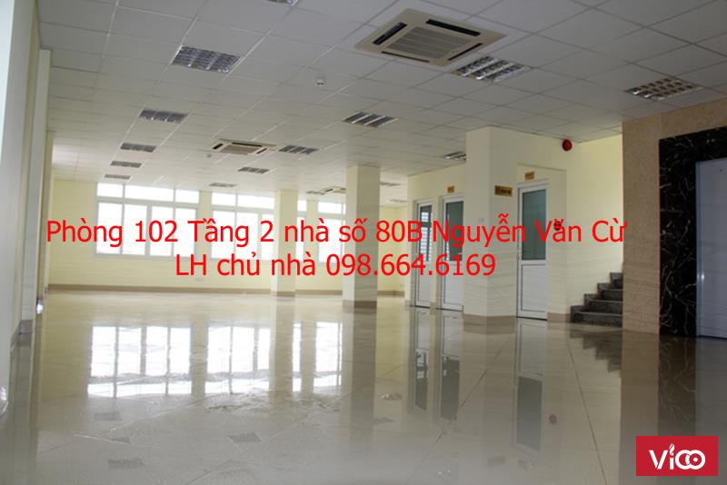 Chủ nhà cho thuê 145m2 VP tại Nguyễn Văn Cừ, Long Biên. LH 098.664.6169 MTG