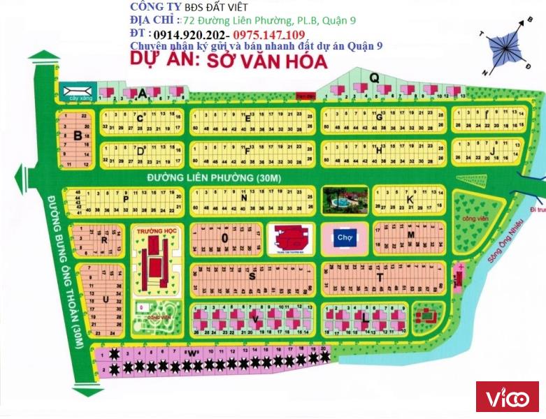 Cần bán đất BT khu phố 6, phường Phước Long B, Q.9 ...bộ văn hóa thông tin Q9