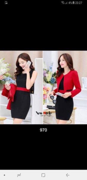 Set đầm kim tuyến kèm áo dày đẹp từ 70000đ