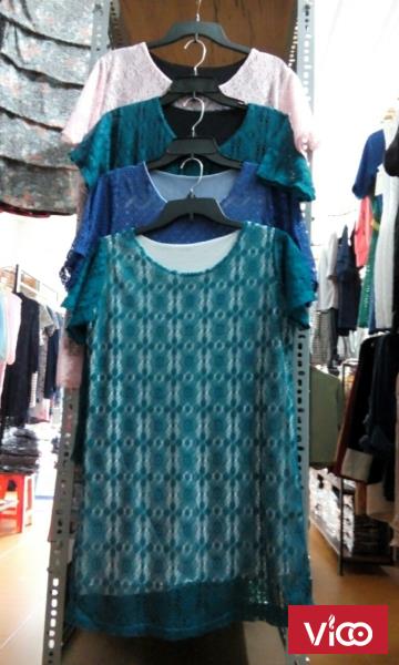 Đầm ren thời trang giá tận kho sỉ 65k