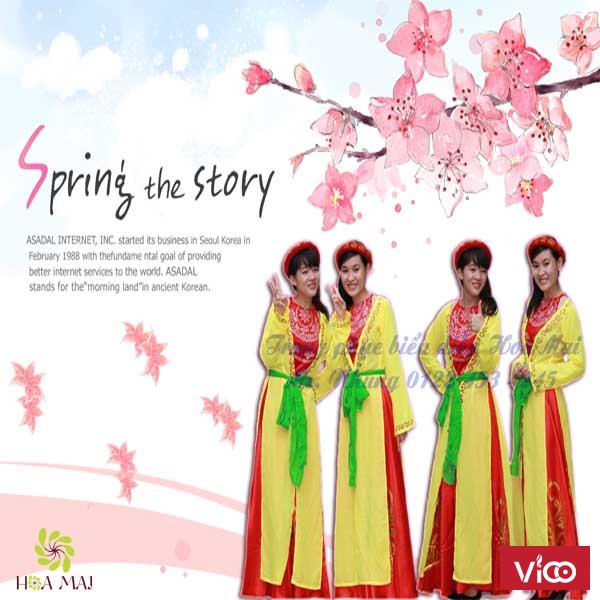 May bán trang phục đạo cụ biểu diễn văn nghệ