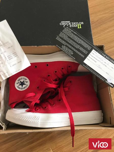 Thanh lý converse chuck ii auth cổ cao size 36