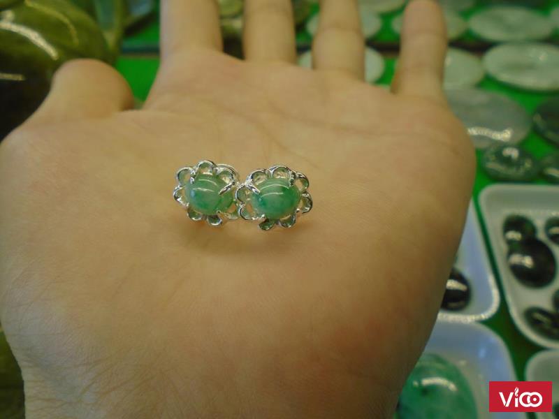 Hoa tai Ngọc Jade lý tươi