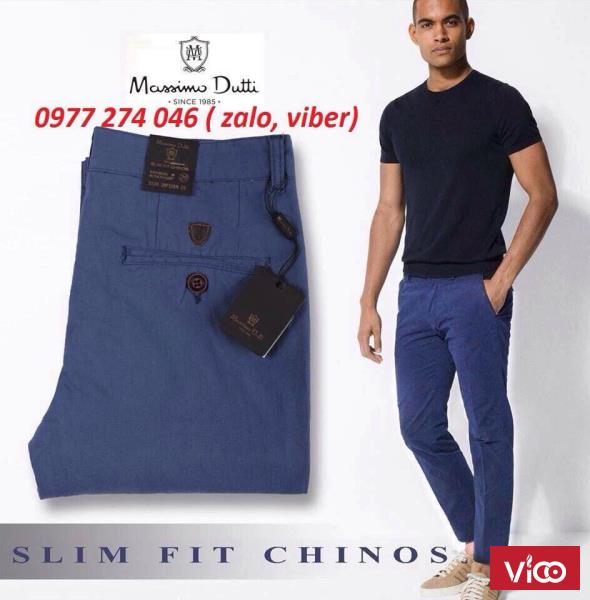 Quần kaki nam MASSIMO,ZARA, GAP, MANGO hàng vnxk chuẩn xịn đến từng chi tiết