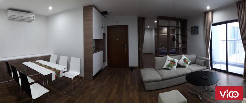 Chính chủ, cho thuê căn hộ Goldmark City 110m2, 3PN, Full nội thất