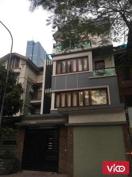 Biệt thự khu đô thị Mễ Trì, đối diện Keangnam. 200m2 đất, xây dựng 130m2 x 4 tầng, mt 8m.