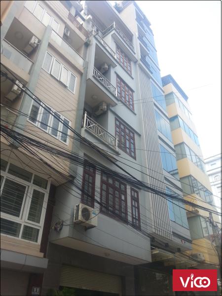 Nhà ngõ 118 Nguyễn Khánh Toàn Dt 75m2 x 5 tầng, 2 mặt tiền trước và sau, đường 10m, giá 25 triệu