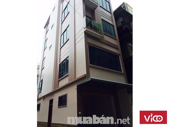 Nhà mặt phố Trần Đăng Ninh diện tích 55m2 x 6T, MT 4m, thang máy Giá 45tr