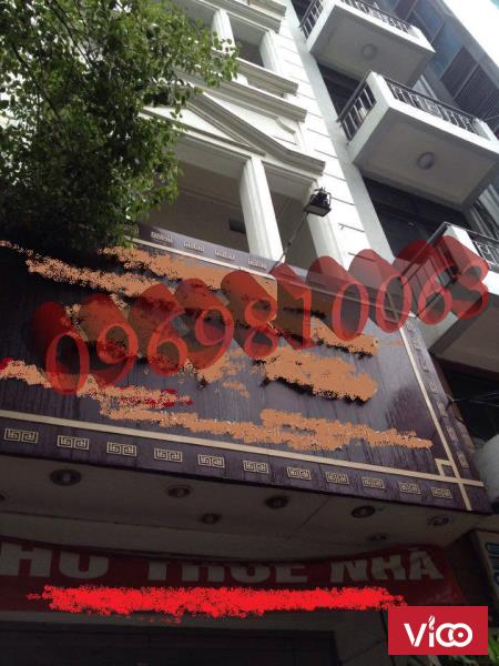 Cho thuê nhà Phố Lê Văn Hưu Hai Bà Trưng, 90m2x3,5 tầng.