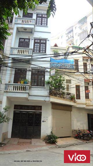 Cho thuê nhà đường vườn cam phú đô, 54 m2 x 4 tầng, vừa ở vp