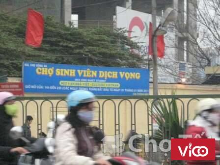 Cho thuê ki ốt chợ đêm Dịch Vọng