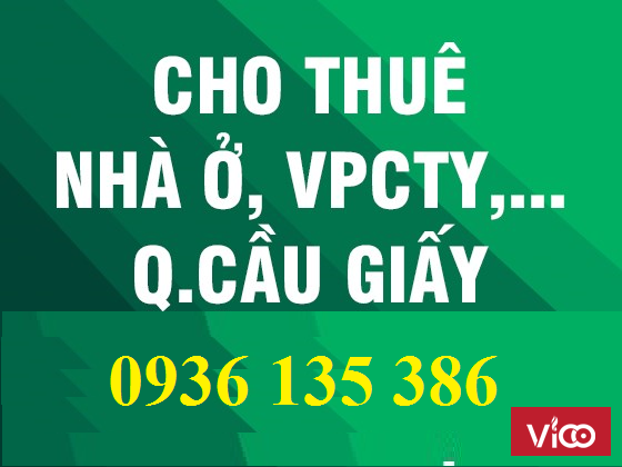 Cho thuê nhà mặt phố Nguyễn Thị Định, Trung Hòa, Cầu Giấy