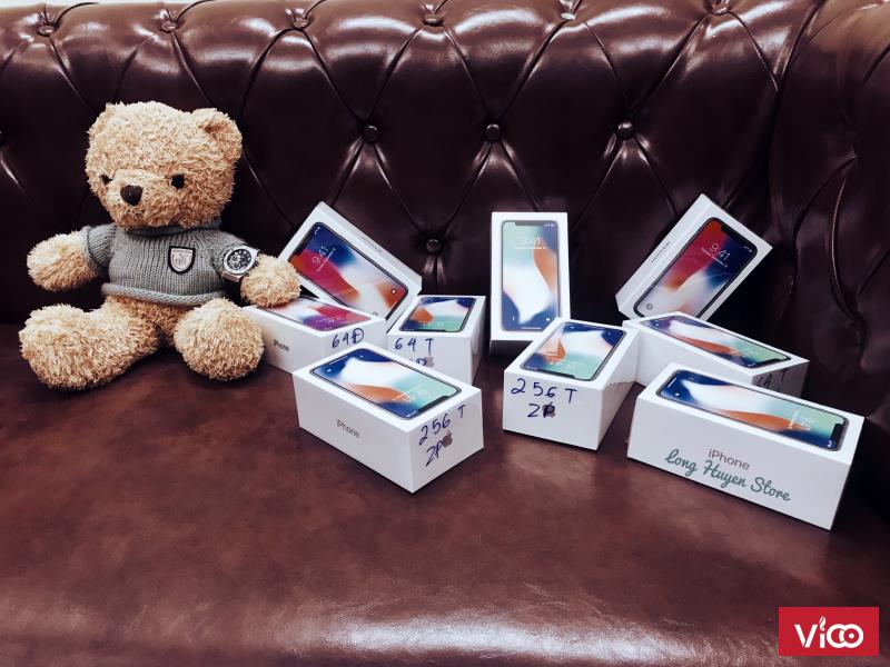 Long Huyen Store iPhone X nguyên seal, chưa active, bản quốc tế Mỹ Sing