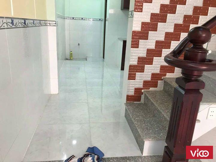 Nhà mới , giá 8tr ,3pn ,2 lầu , hẻm 6m