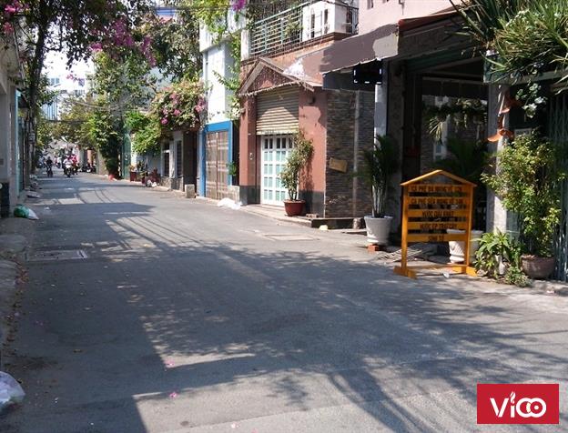 Cho thuê nhà nguyên căn MT đường Vân Côi, P. 7, Q. TB, 4x23m, 26tr