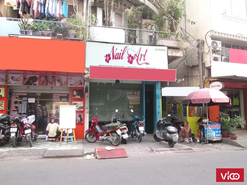 Cho thuê MB khu Tây, MT Bùi Viện, nhà trống suốt rất đẹp DT 4x9m. Giá 60 Triệu/Tháng