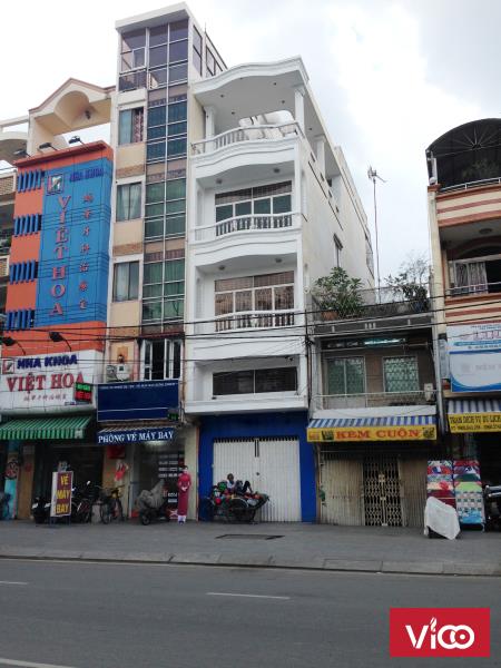 Đã setup sẵn, Chính chủ cho thuê gấp MT Hậu Giang, Q 6 DT 4,3x28m, Giá 60 Triệu/Tháng