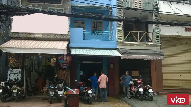 Cho thuê gấp nhà mặt tiền đường Bùi Viện, Quận 1 3.05mx16m, trệt, lầu, lửng