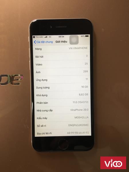 Iphone 6 16gb Space grey QT 99
