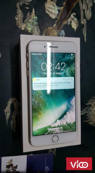 Cần bán iphone 7 Plus 128gb Gold phiên bàn quốc tế.