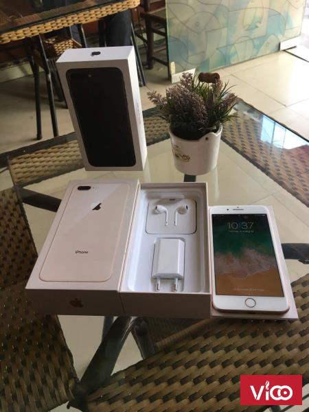 Bán Iphone 8 Plus 64gb Vàng Kim, mới active zin nguyên của TGDĐ.