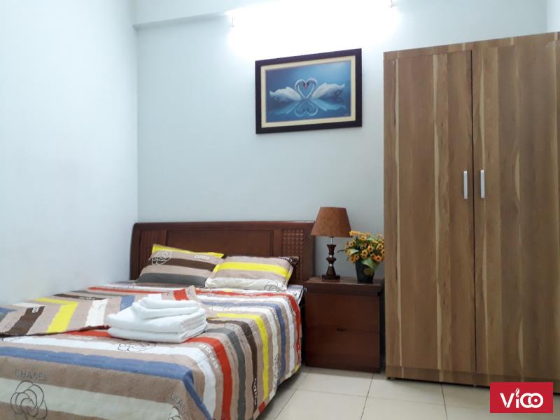 Cho thuê căn hộ 2 phòng ngủ, đủ đồ dùng