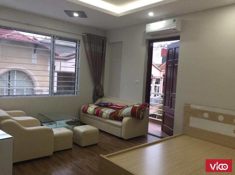 Cho thuê căn hộ đầy đủ nội thất tại Ngõ 217 Đê La Thành Ô Chợ Dừa HN