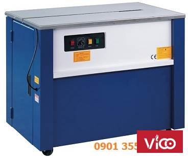 Máy đai niềng thùng bán tự động kín thùng