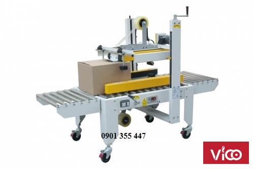 Máy dán thùng carton bán tự động giá tốt