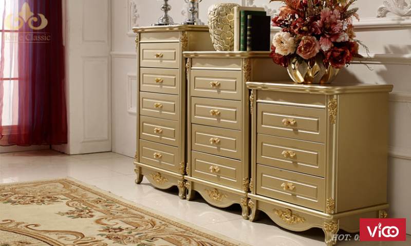 Kệ trang trí tân cổ điển cổ điển 202
